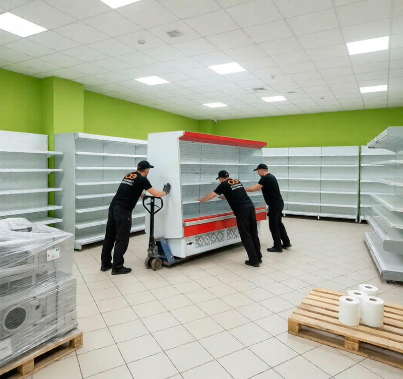 Переезд магазина в Шадринске